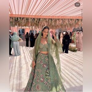 Shamal & Bhumika Anand Karaj dress